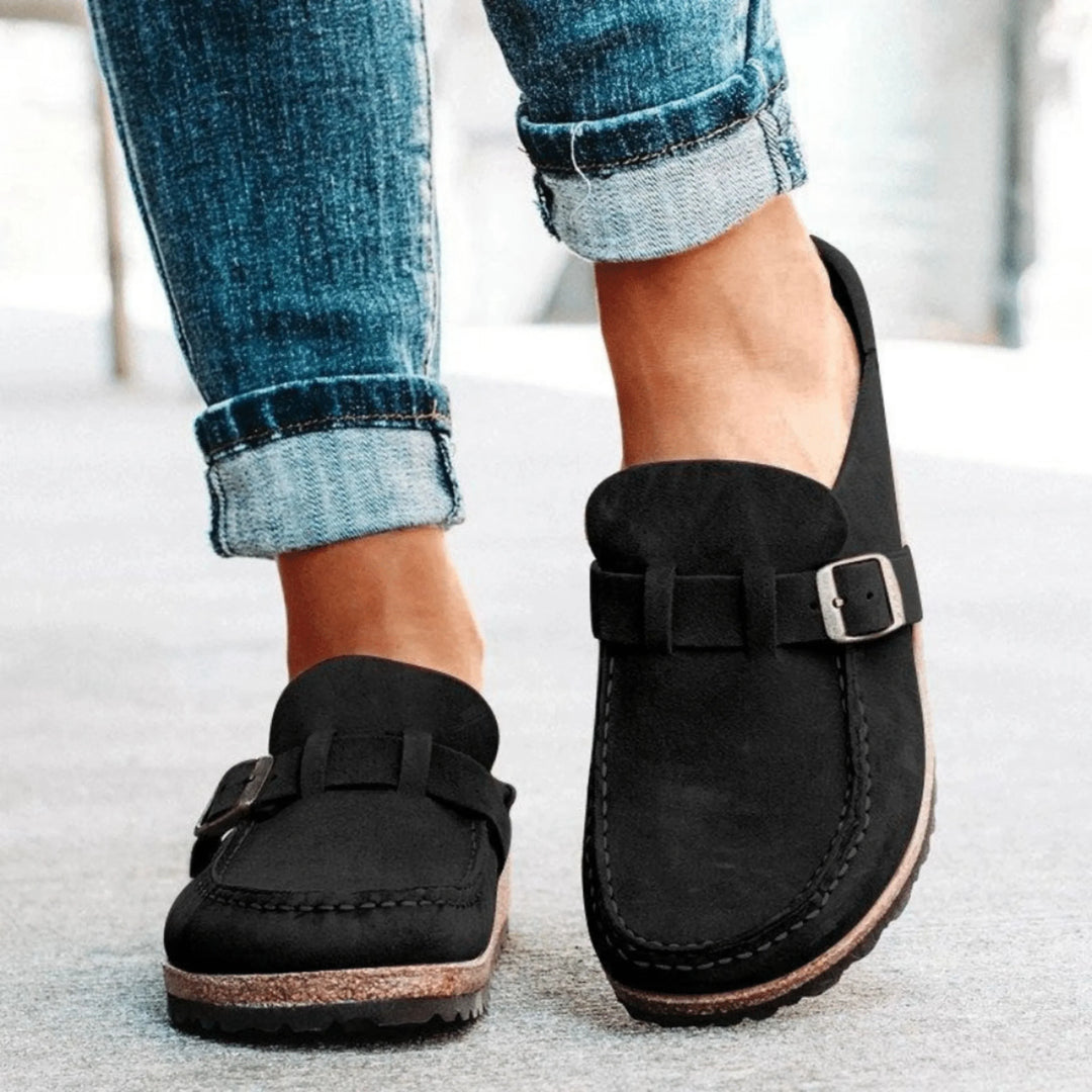 Damesmocassins met schuimrubberen binnenzool