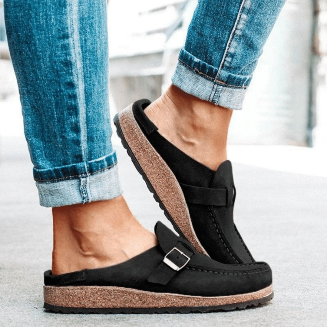 Damesmocassins met schuimrubberen binnenzool