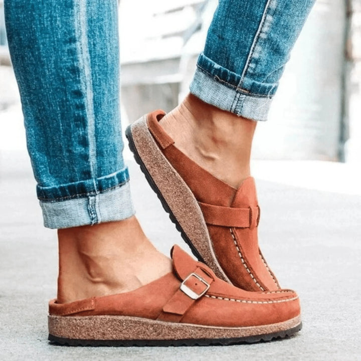 Damesmocassins met schuimrubberen binnenzool
