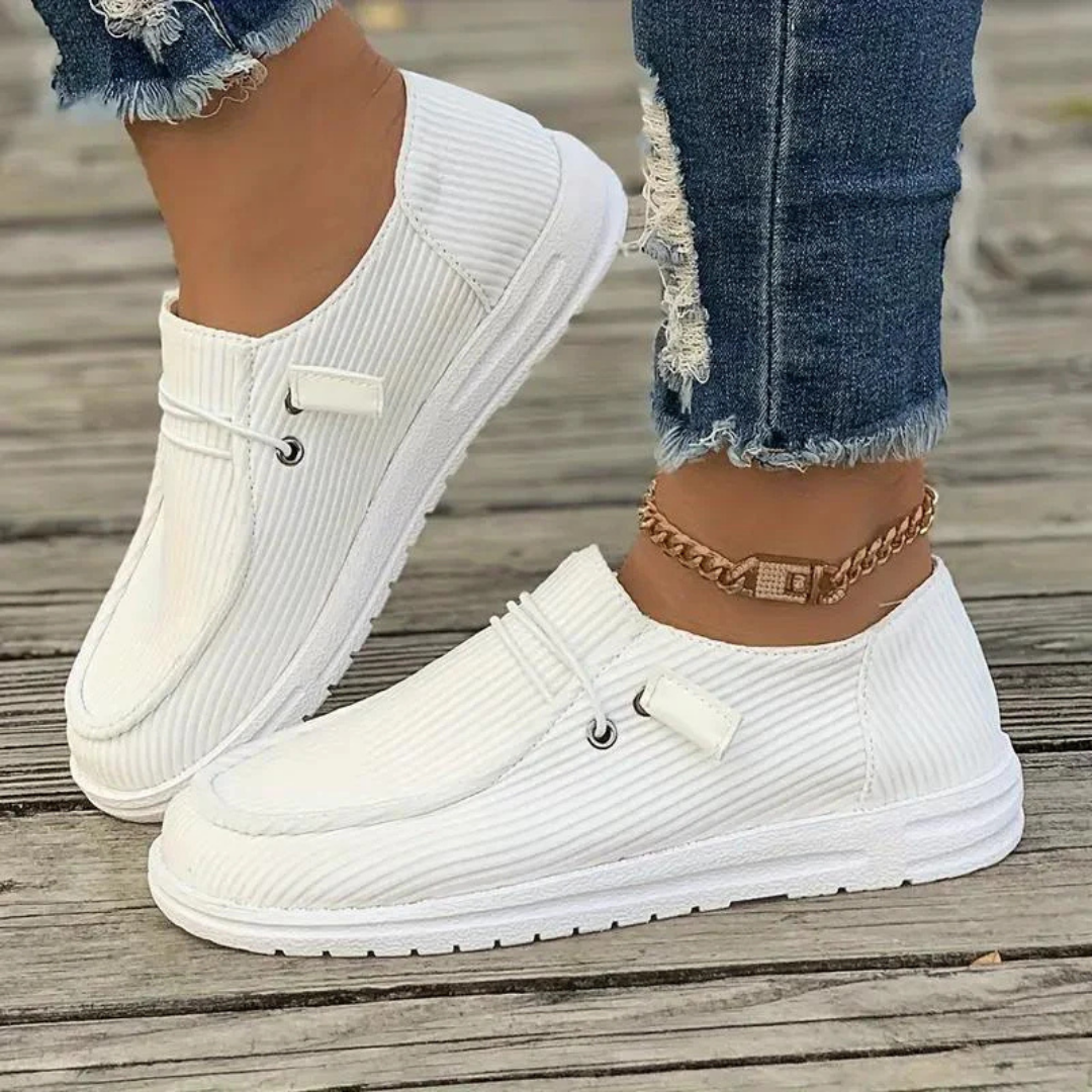 Platte instapschoenen voor dames, casual zomerschoenen