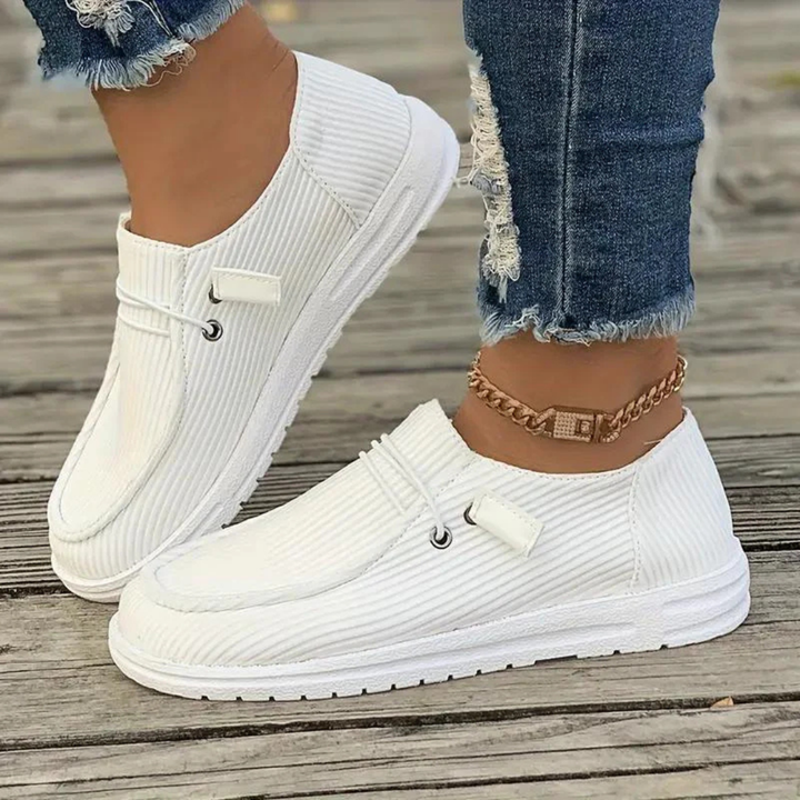 Platte instapschoenen voor dames, casual zomerschoenen