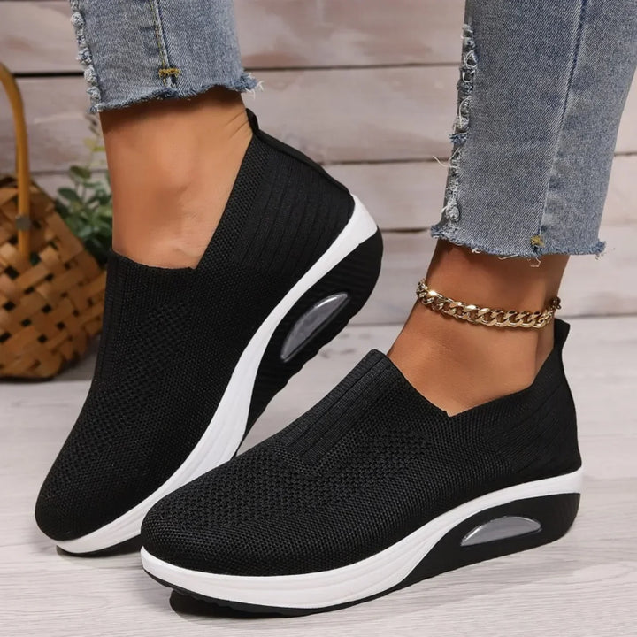 Orthopedische, gedempte casual sneakers voor dames