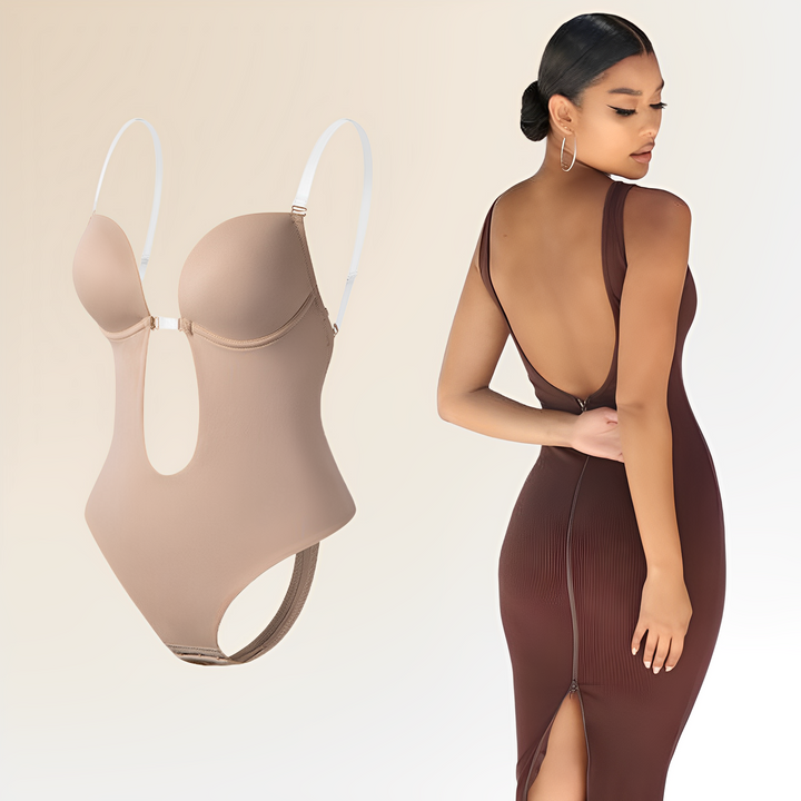 Rugloze corrigerende bodysuit voor dames
