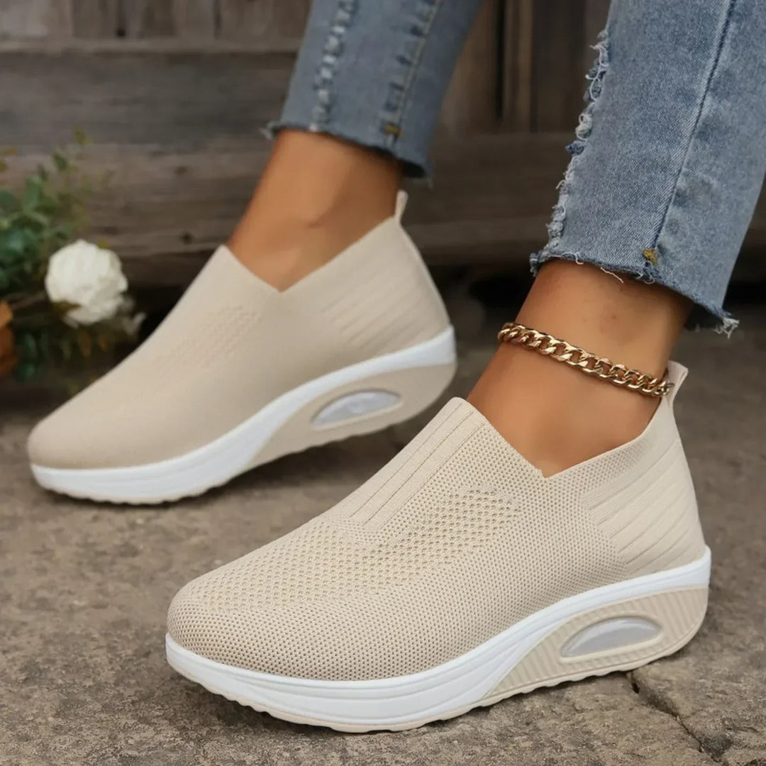 Orthopedische, gedempte casual sneakers voor dames