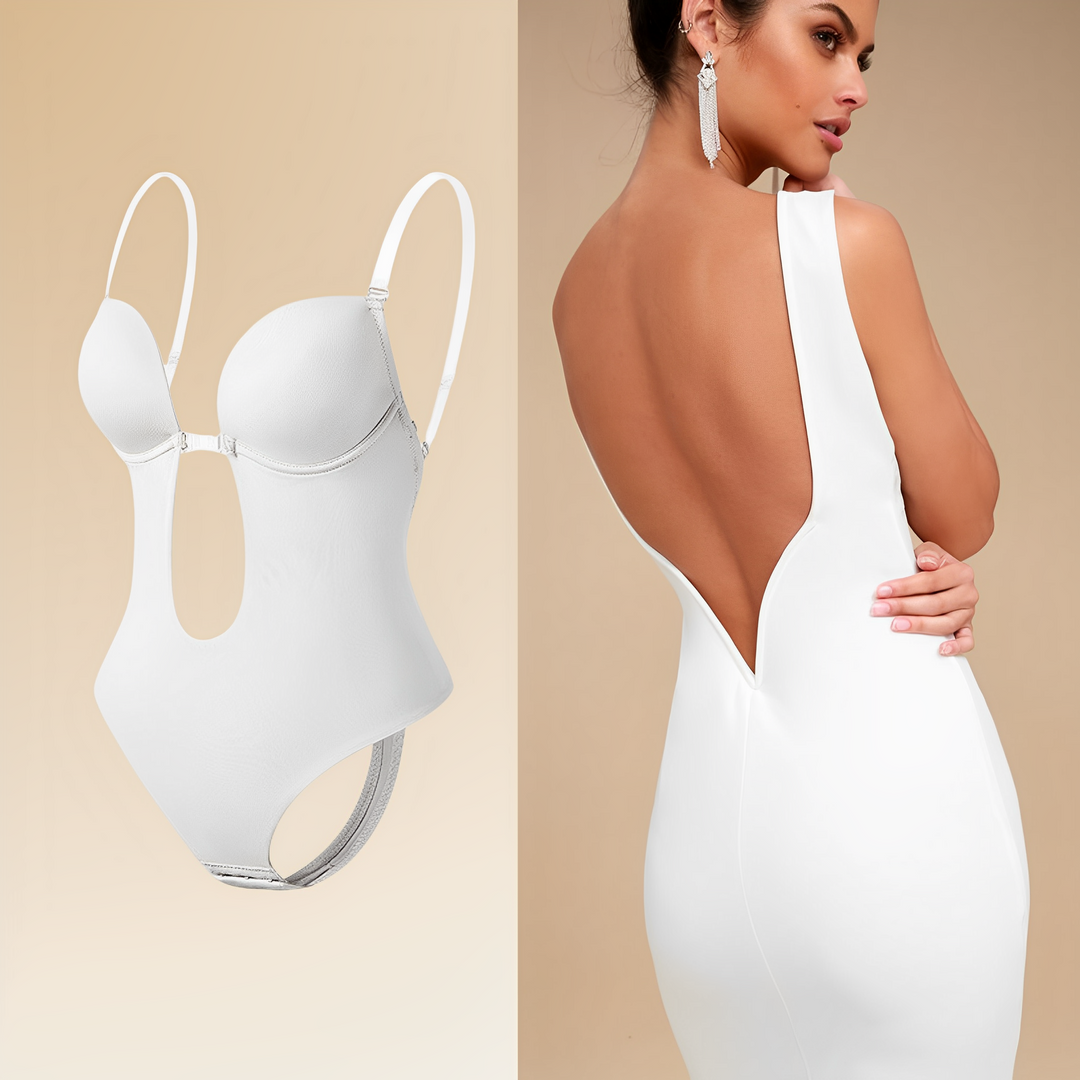 Rugloze corrigerende bodysuit voor dames