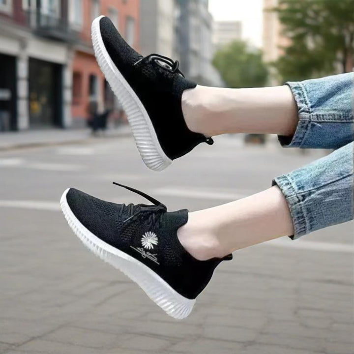Orthopedische sneakers met mesh-demping voor dames