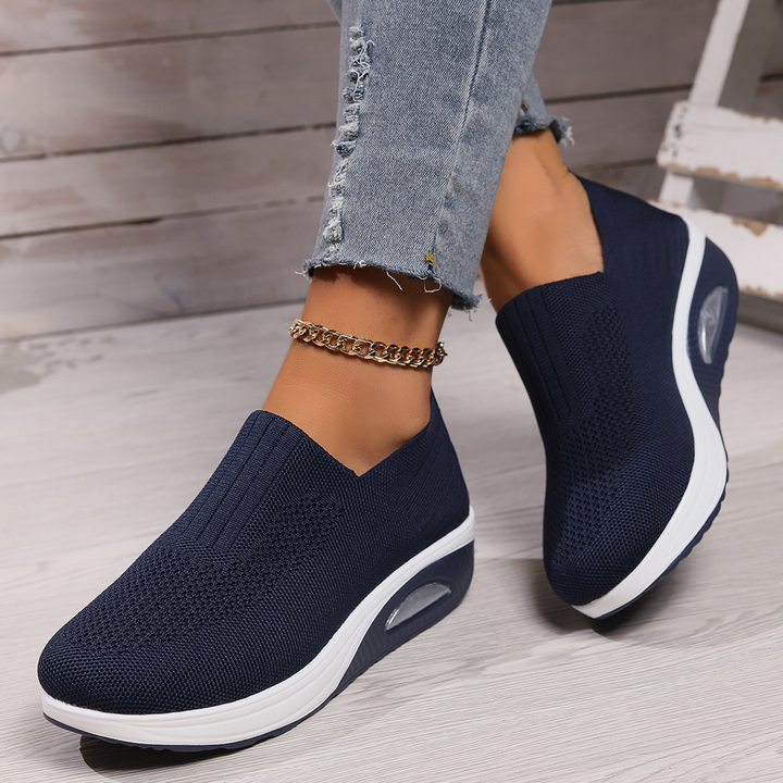Orthopedische, gedempte casual sneakers voor dames