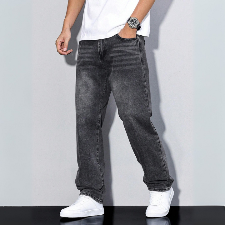 Rechte casual jeans voor heren