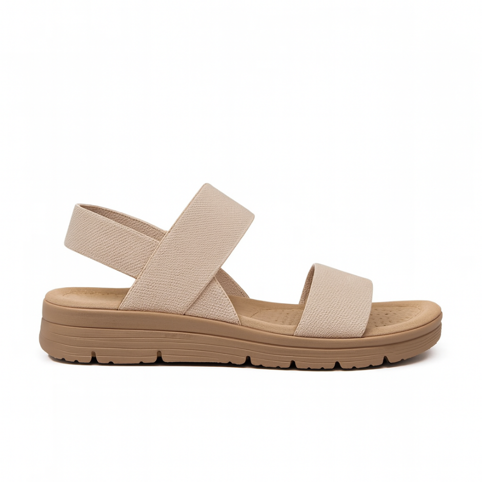 Damessandalen met klittenbandsluiting