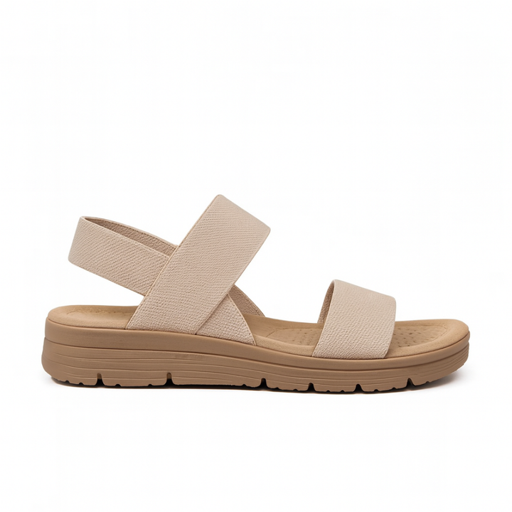 Damessandalen met klittenbandsluiting