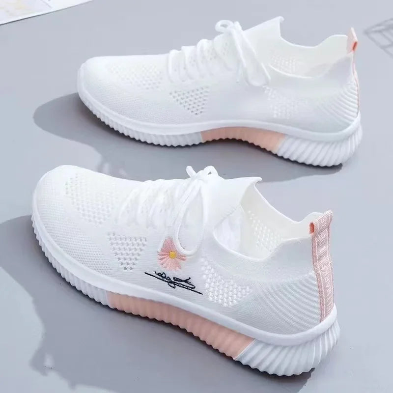 Orthopedische sneakers met mesh-demping voor dames