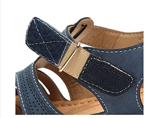 Instapsandalen met sleehak voor dames