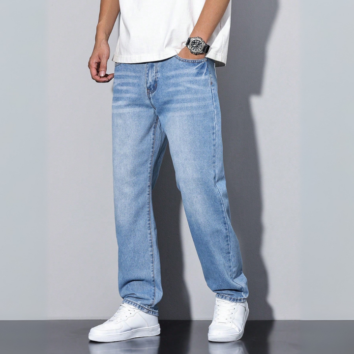 Rechte casual jeans voor heren