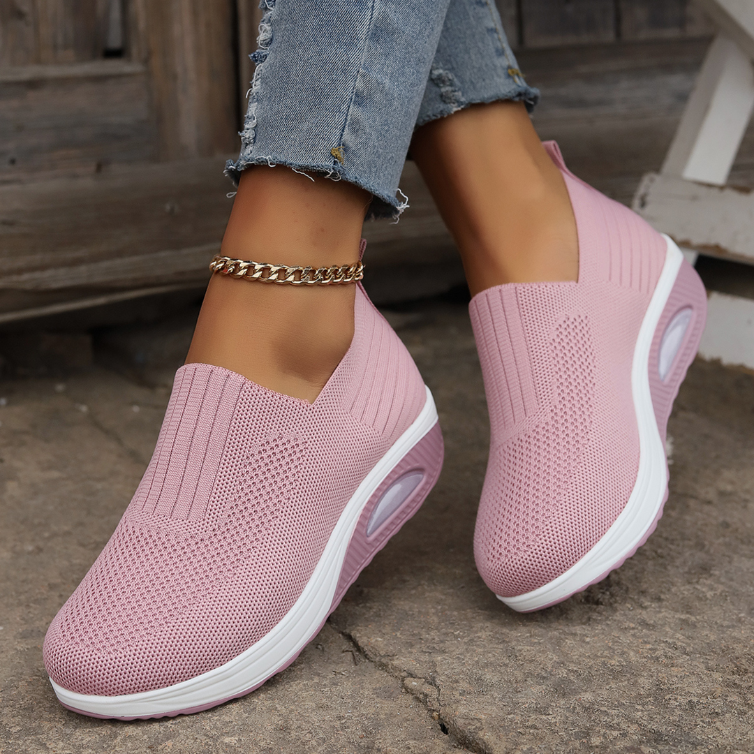 Orthopedische, gedempte casual sneakers voor dames