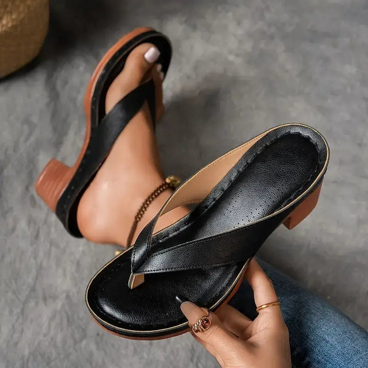 Dames instapsandalen