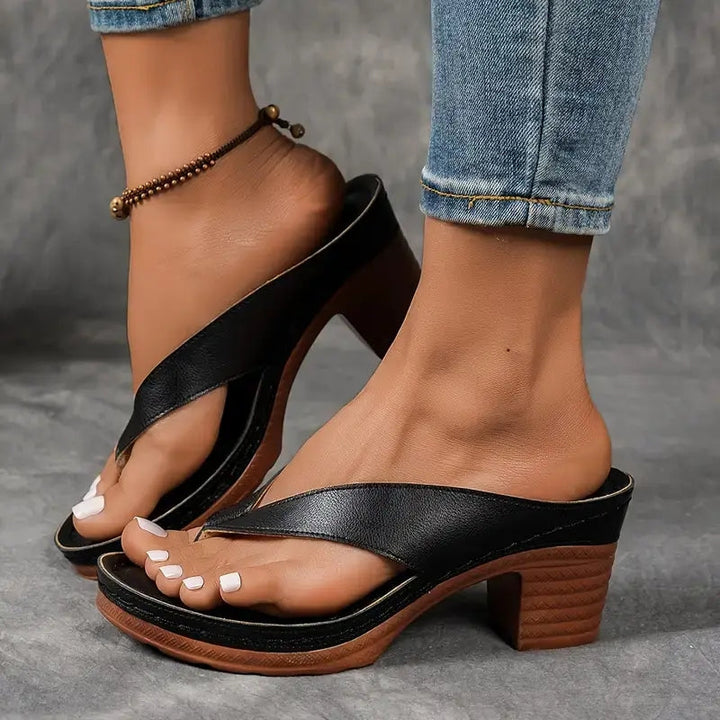 Dames instapsandalen