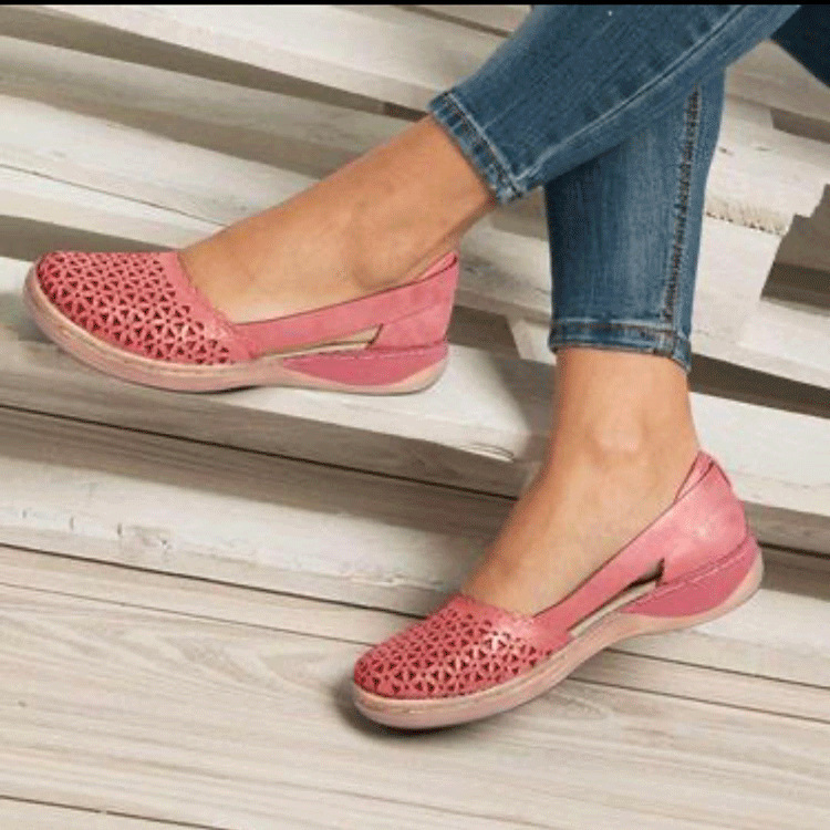 Orthopedische sandalen voor dames ter correctie van de houding en met antislipfunctie