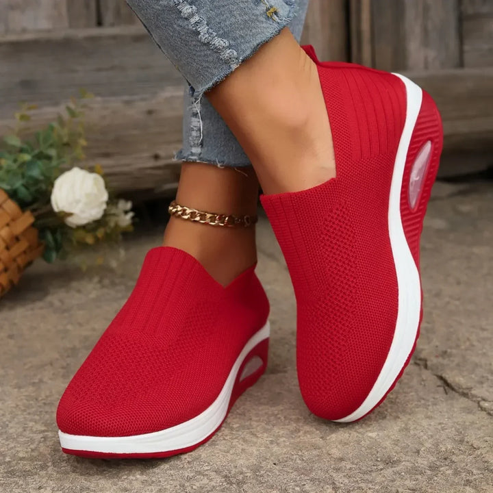 Orthopedische, gedempte casual sneakers voor dames