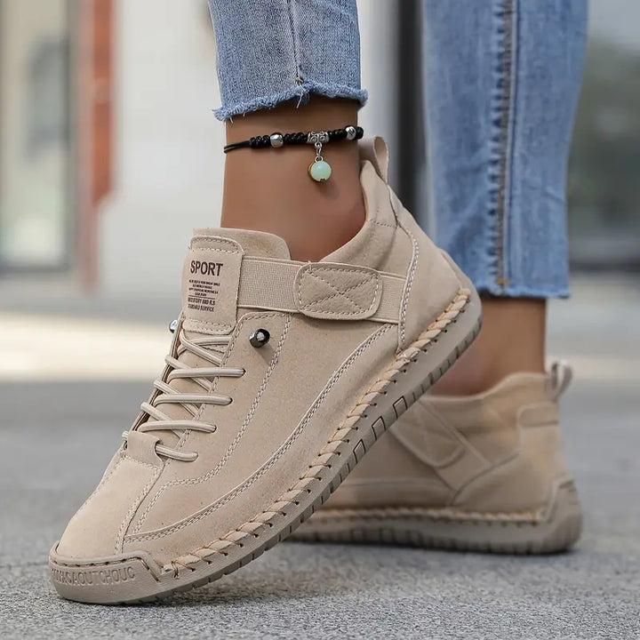 Orthopedische sneakers met veters voor dames, geschikt voor dagelijks gebruik