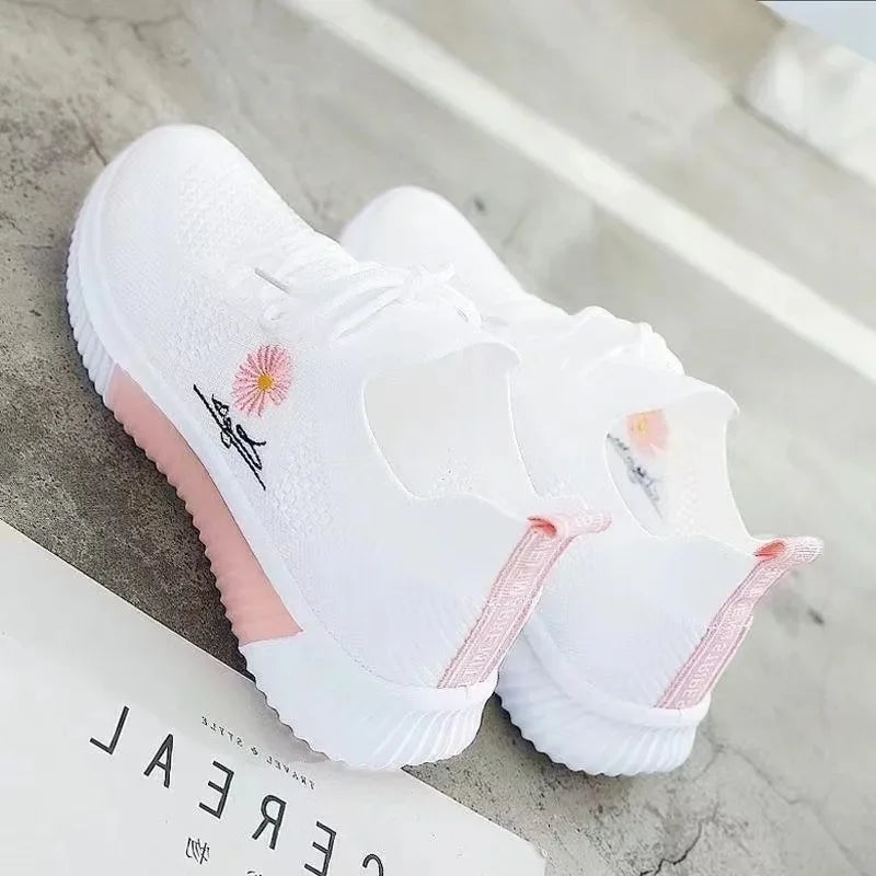 Orthopedische sneakers met mesh-demping voor dames