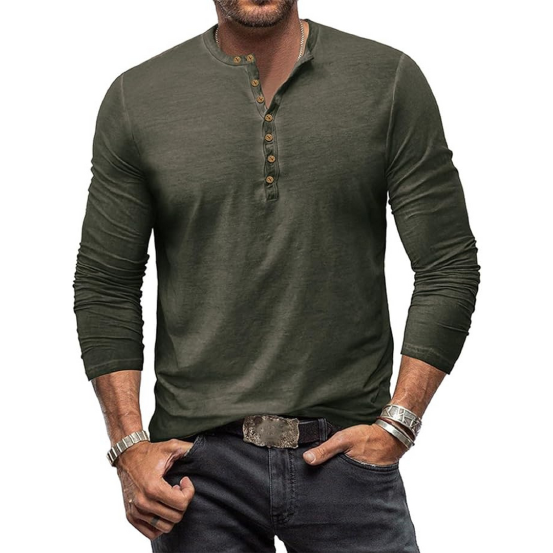 Oversized katoenen t-shirt voor heren