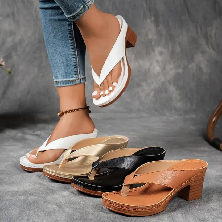 Dames instapsandalen