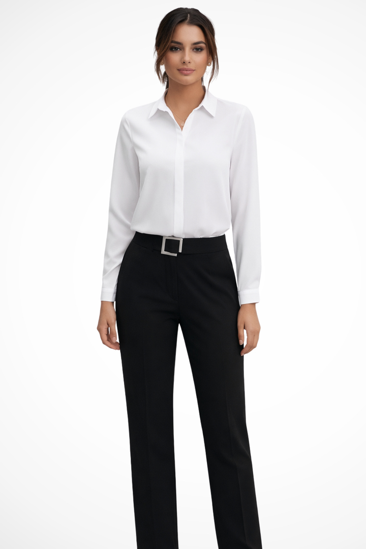 Blouse met lange mouwen voor dames
