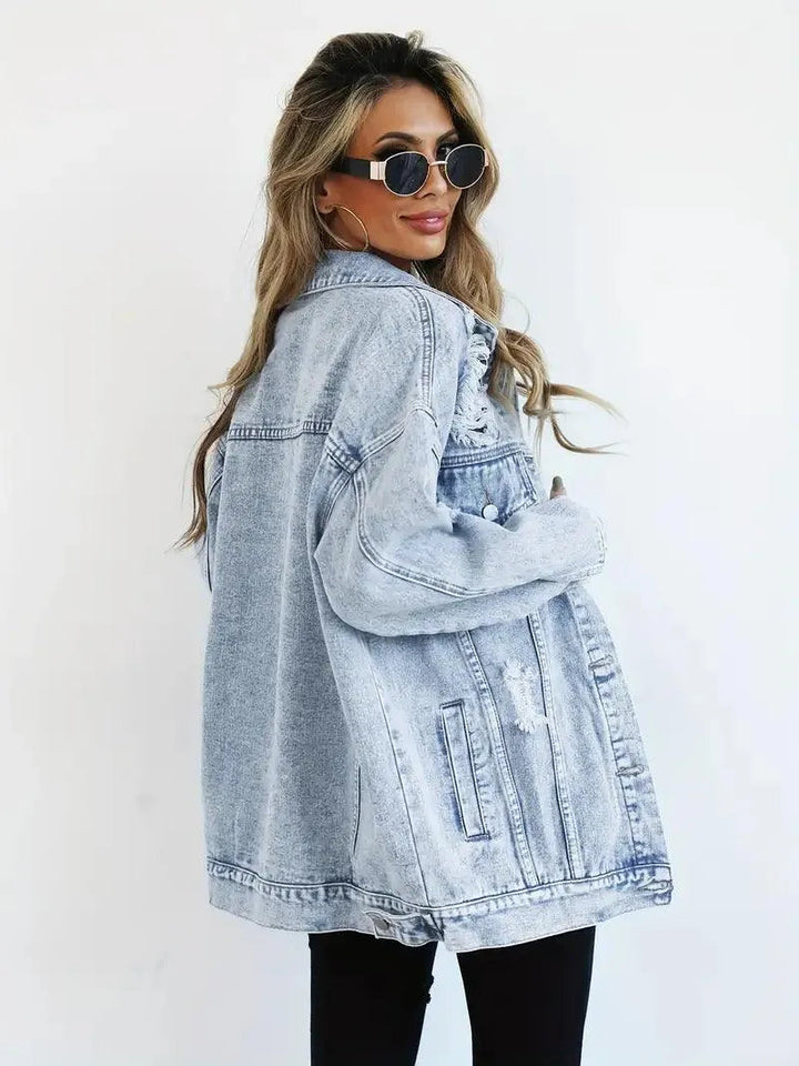 Oversized vintage spijkerjas
