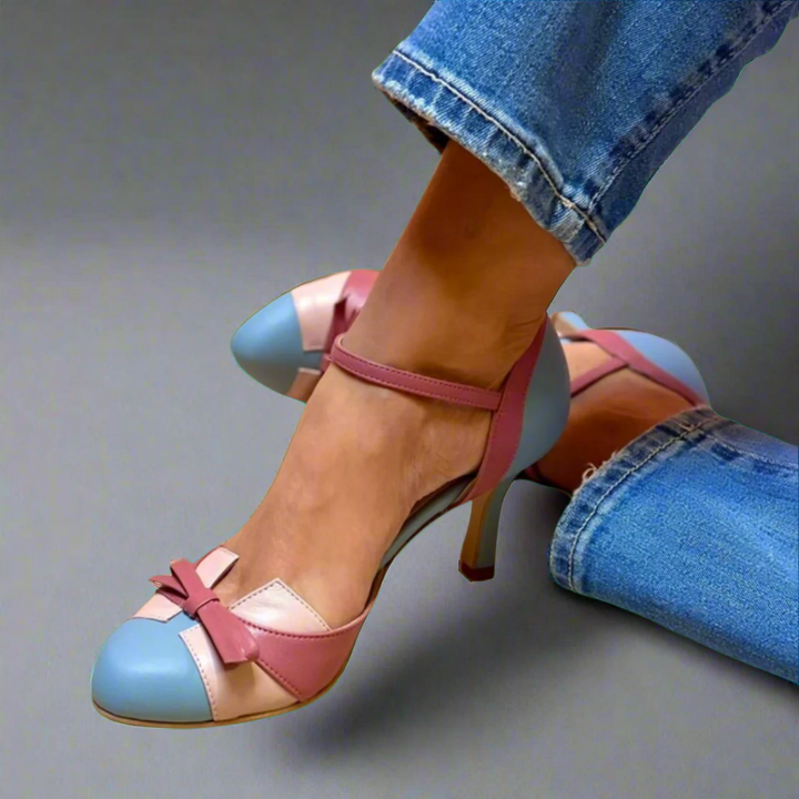 Orthopedische sandalen met hoge hakken voor dames