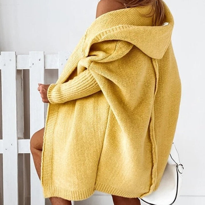 Oversized vest met capuchon voor dames
