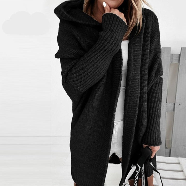 Oversized vest met capuchon voor dames