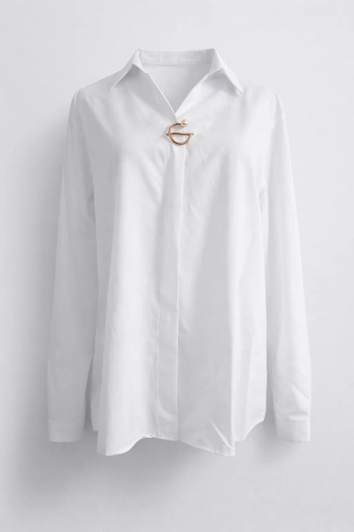 Elegante Damesblouse met Lange Mouwen
