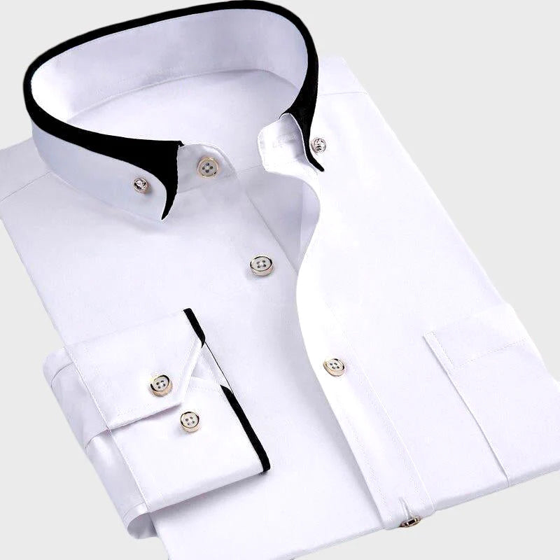 Elegant slim fit overhemd voor heren