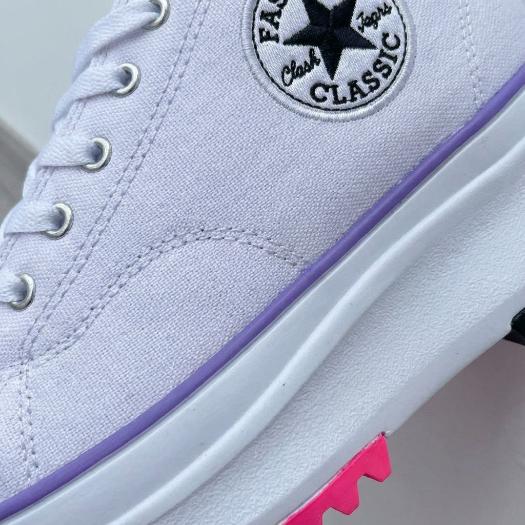 Casual platform sneakers met veters voor dames