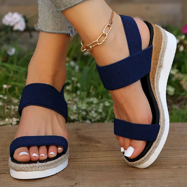 Orthopedische platform sandalen voor dames