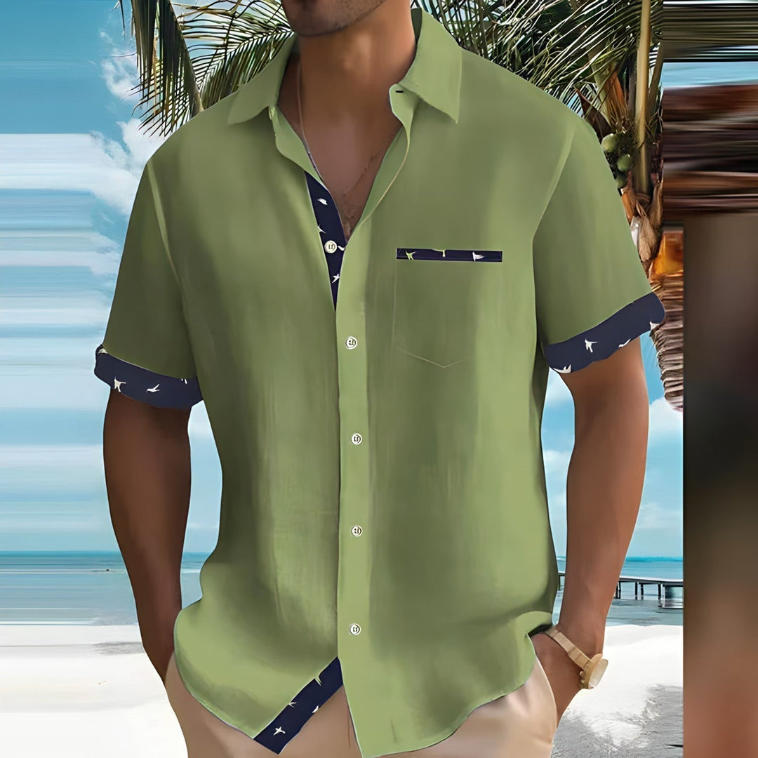 Oversized streetwear zomer casual shirt voor heren