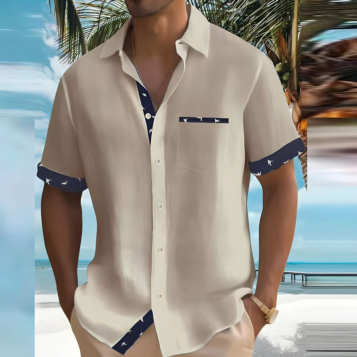 Oversized streetwear zomer casual shirt voor heren