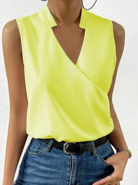Zomerblouse voor dames, ademend, getailleerd, veelzijdig