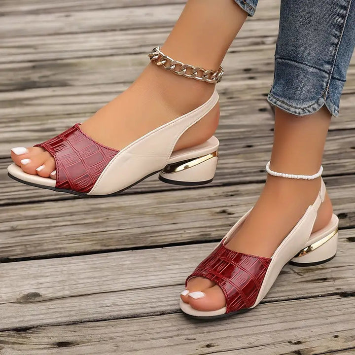Sandalen met hakken voor dames