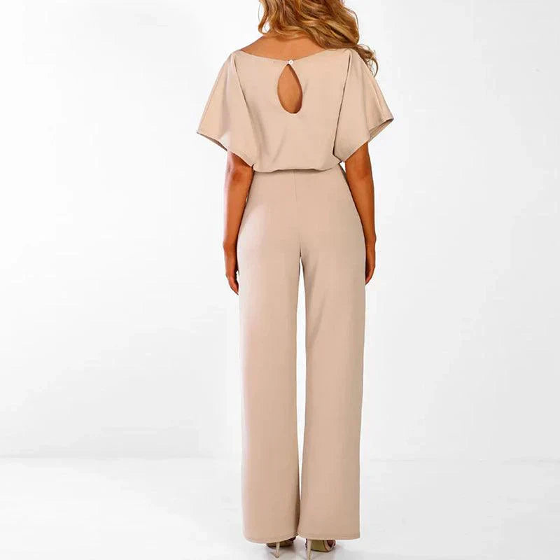 Elegante damesjumpsuit met riem