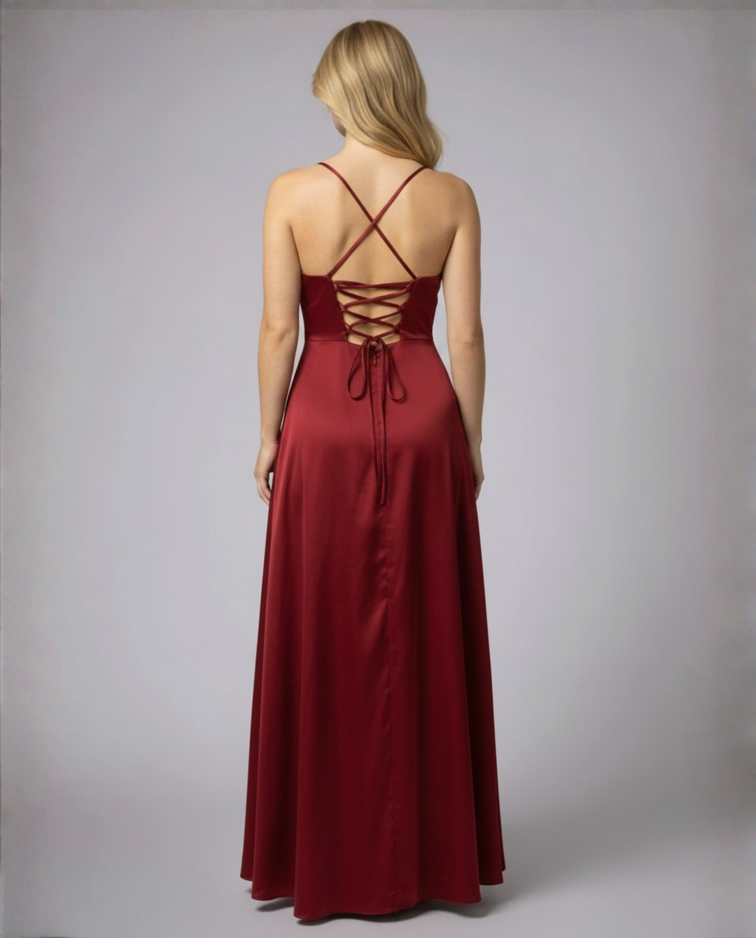 Maxi trouwjurk met split
