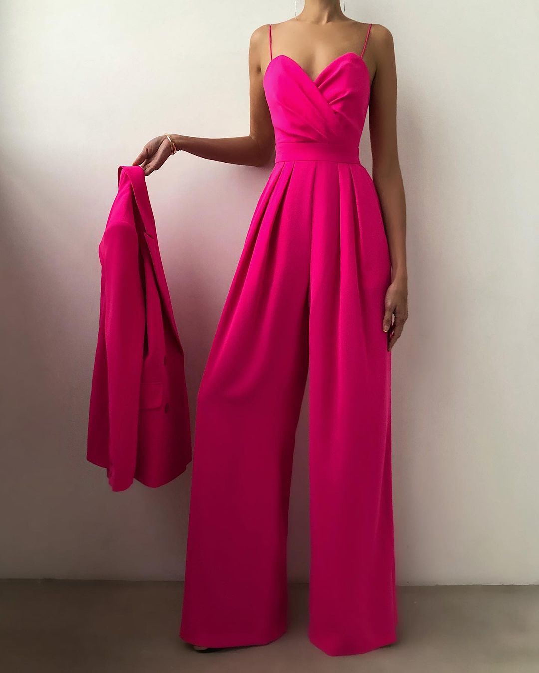 Jumpsuit voor dames met wijde pijpen