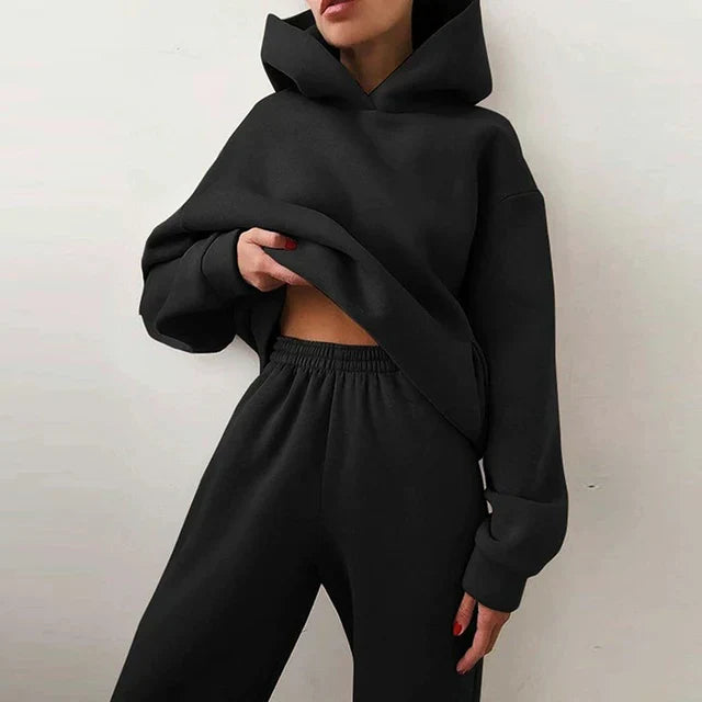 Casual joggingpak met capuchon voor dames