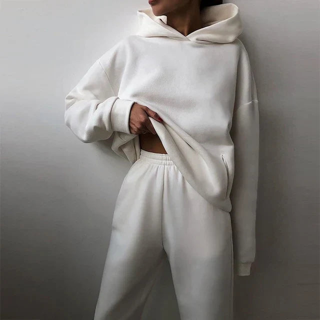 Casual joggingpak met capuchon voor dames