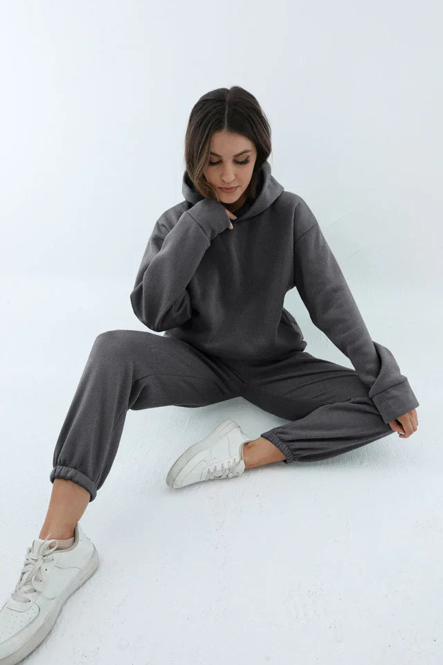Casual joggingpak met capuchon voor dames