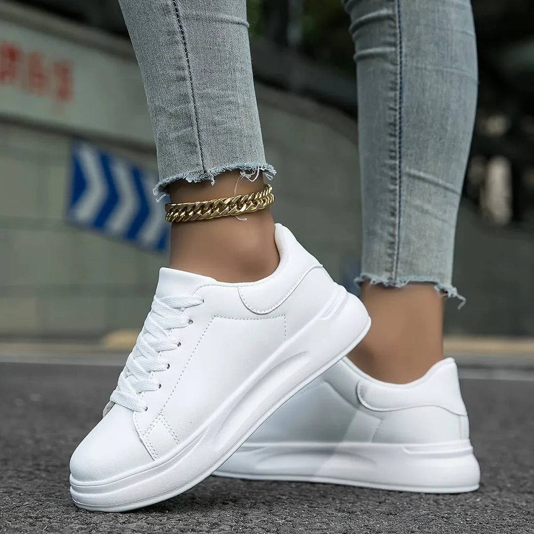 Pure comfort witte sneakers