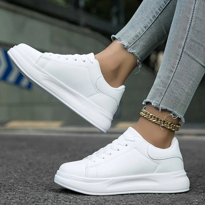 Pure comfort witte sneakers
