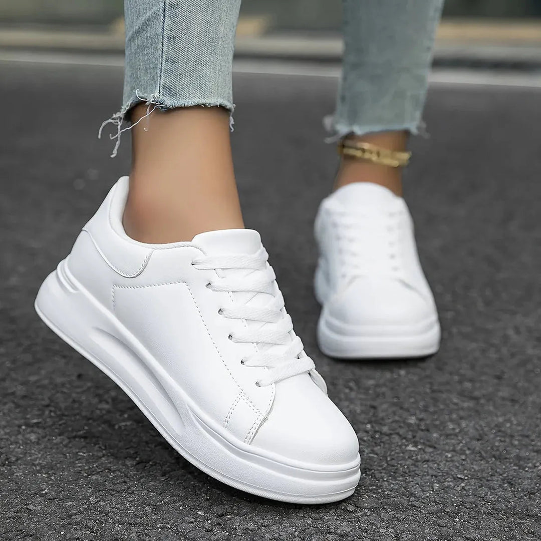 Pure comfort witte sneakers