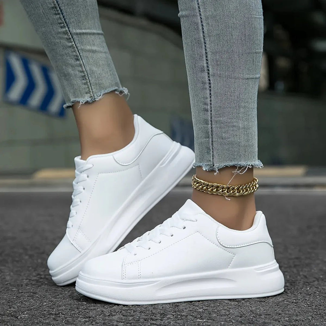 Pure comfort witte sneakers