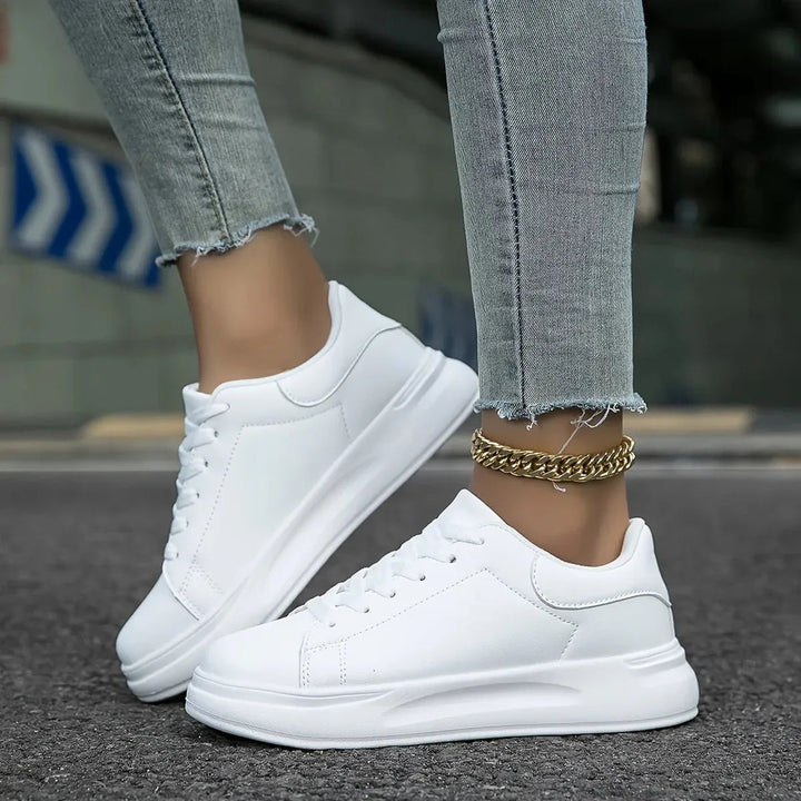 Pure comfort witte sneakers